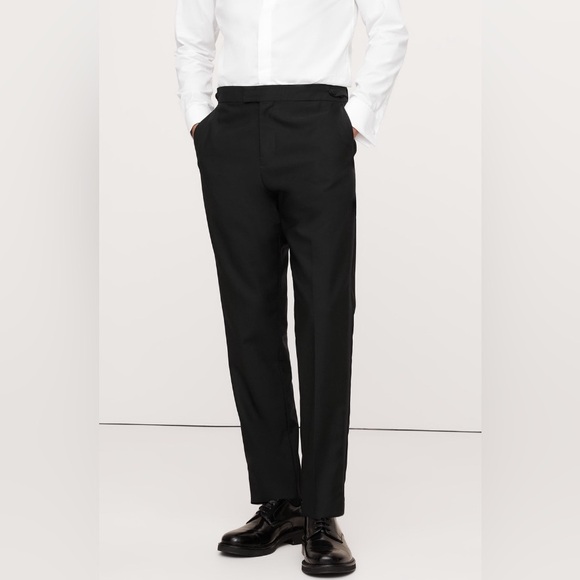 BANANA REPUBLIC BARATHEA ITALIAN TUXEDO PANT - Picture 12 of 14
